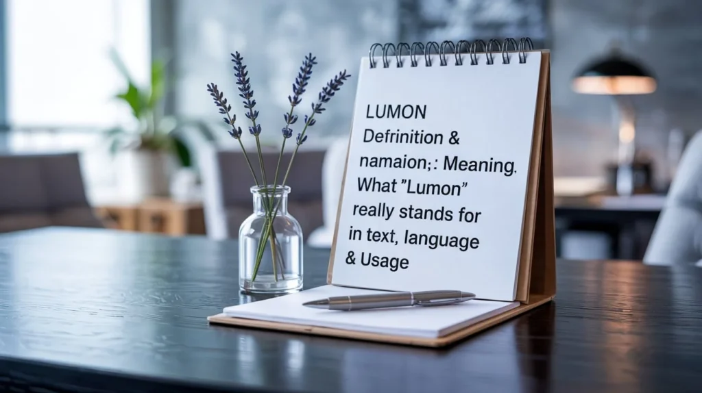 Lumon Definition: Understanding “Lumon” in Depth lumon definition
